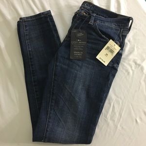 NEW Lucky Brand Charlie Skinny Ankle Jean